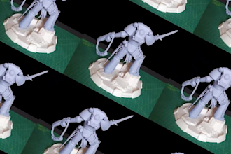 custom 3d character figures, action figures, and collectibles for 3d printing
