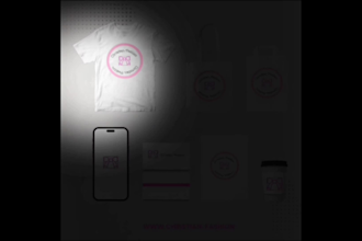 design a creative logo with realistic mockup and video