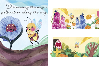 create cinematic kids book trailer