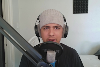 record a english male voice over that will bring your project to life