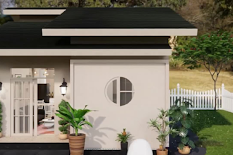 design tiny house, small house, frame house, cabin house, container house plan