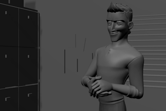 create professional 3d character animation in maya