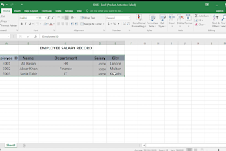 do excel data entry PDF to excel handwritten notes fast