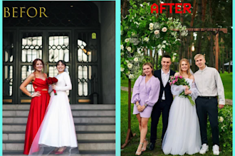 photoshop, add, remove person or people from photo realistically