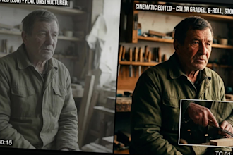 edit cinematic documentary videos