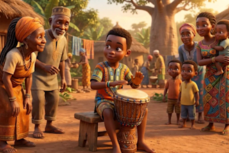create ai african folktale videos african american storytelling for youtube