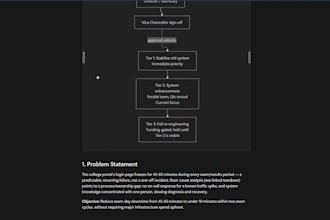 be your business analyst for root cause analysis and sops