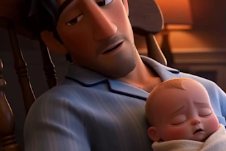 create stunning 3d pixar style animation, characters and storytelling video