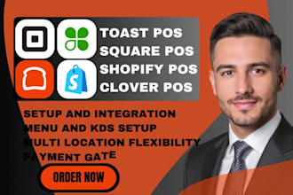 setup your pos system with square toast clover shopify with integrations