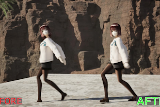 mocap or any animations cleanup and  retargeting expert