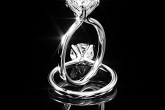 create photorealistic 3d jewelry renders, animation