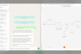 build an ai agent or whatsapp chatbot using n8n and open ai