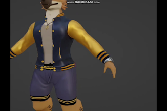 design a vrchat avatar for streaming vtuber and content creation