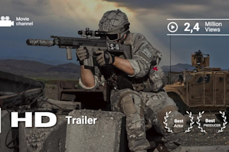create a cinematic game trailer, gameplay trailer, teaser and game promo video