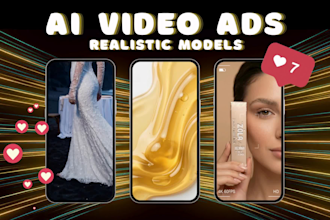create photorealism ai video ads for your brand or product