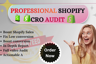 do conversion rate optimization cro audit, shopify cro, shopify audit