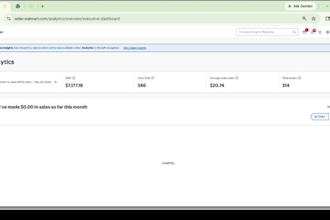be your expert walmart dropshipping and account manager