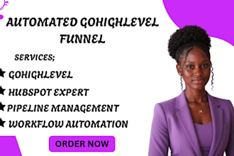 design and migrate gohighlevel and hubspot landing pages