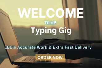 do data entry typing work job, copy paste, excel data entry