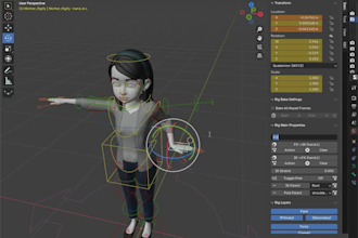 make a stylized character