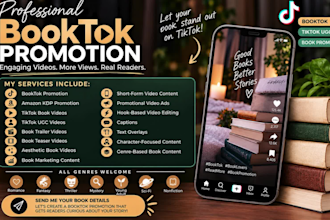 booktok amazon KDP booktok promotion book marketing
