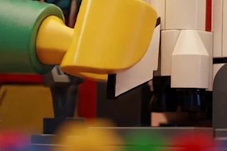 custom 3d lego animation 3d lego model lego moc 3d lego trailer lego minifigure