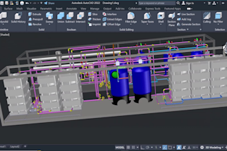 piping isometric drawings, pid, and 3d plant model  for 3d printing