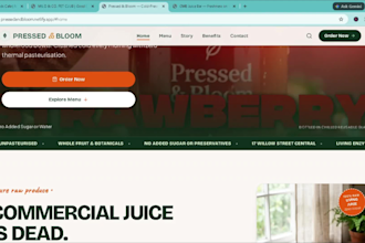 build a modern website for your local service business