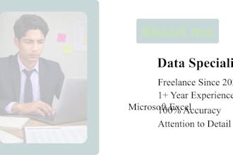 clean, format, merge, split excel data