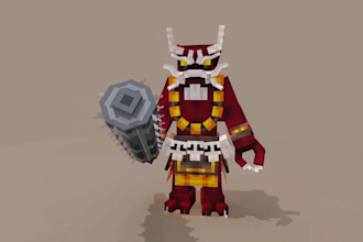 create custom minecrat models, items, and blockbench asset for java and bedrock