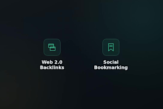 build high da web2 0 backlinks manually for SEO ranking