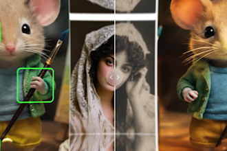 professionally edit ai images, upscale, retouch and fix errors