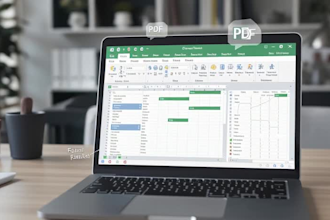 do PDF to excel data conversion