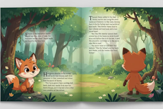 create premium KDP book illustrations and interior design