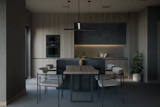 create realistic 3d warehouse, factory and logistics walkthrough animation