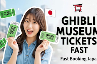buy ghibli museum tickets for you, friends and family in japan