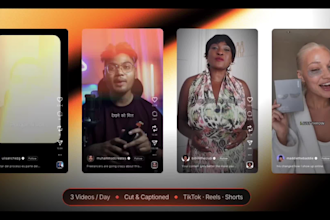 repurpose your videos into 30, 60 or 90 shorts