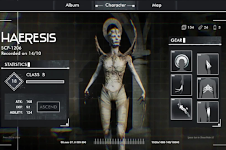 create game UI, UX, menus and hud design for unity and unreal engine game