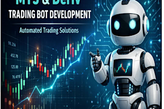develop mt5 expert advisor and deriv trading bot with smart strategy
