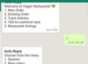build a whatsapp chatbot for ecommerce, sales and  tracking
