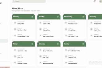 build custom hostel management software and pg rental system