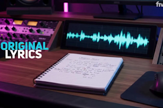 ghostwrite your rap or hip hop song with catchy lyrics and hooks