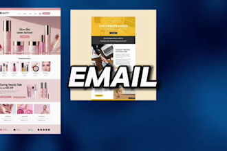 design custom email templates for klaviyo