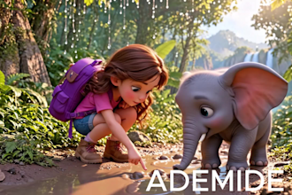 3d ai cartoon disney animation ai storytelling art 3d pixar style ai animation