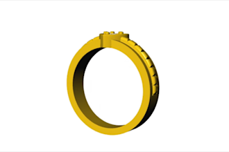 design 3d jewelry cad models for rings, pendants, earrings