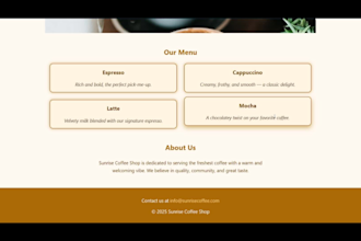 design a clean, responsive front end website
