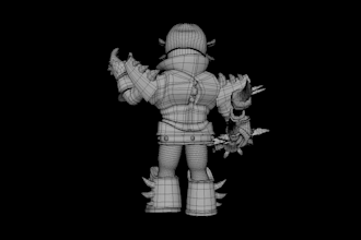 model, rig and animate roblox character, monster or npc in blender