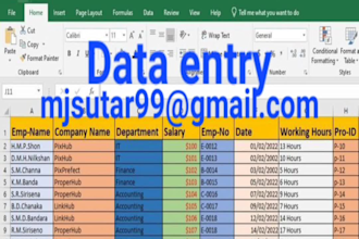 deliver top quality accurate data entry