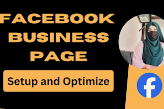 create facebook business page, setup and optimisation