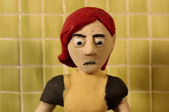 create 3d claymation music ad video logo reveal animation mascot clay style